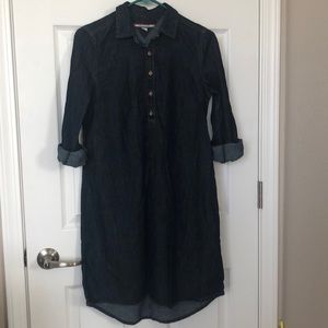 Chambray Shirt Dress
